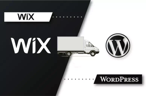Услуги по переносу сайта с Wix на WordPress